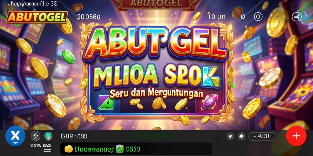 Tampilan gameplay yang menarik dari ABUTOGEL dengan berbagai tema Slot.