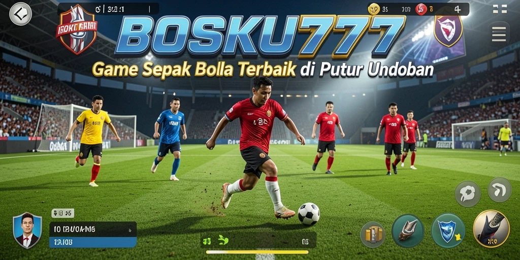 Tampilan luar biasa dari gameplay football BOSKU777.