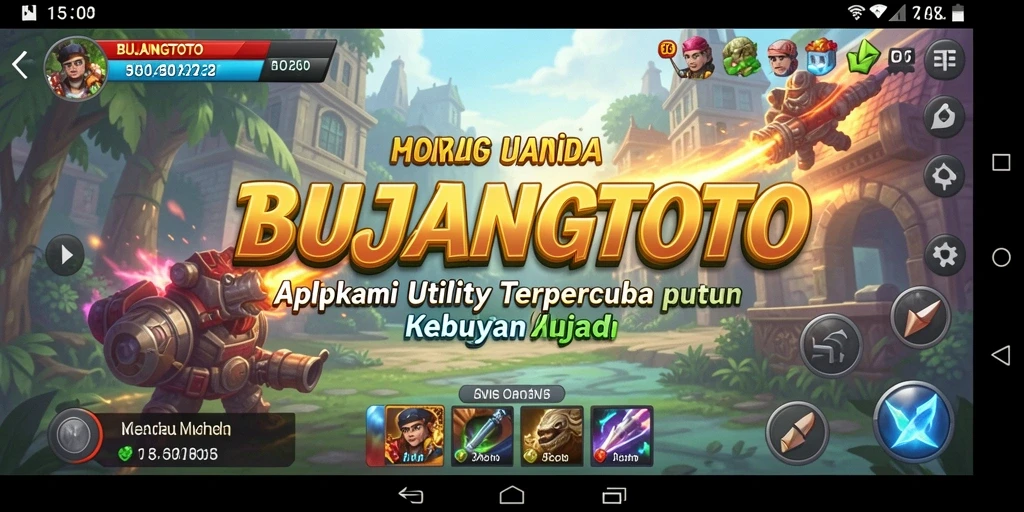 Tampilan antarmuka BUJANGTOTO yang intuitif dan user-friendly.