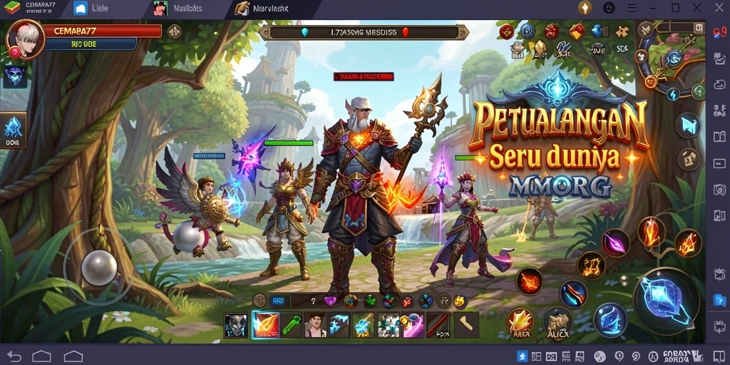 Gameplay seru dengan petualangan epik di CEMARA77.