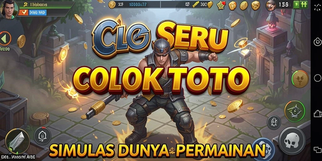Tampilan gameplay menarik dari COLOKTOTO menunjukkan interaksi pemain yang dinamis.