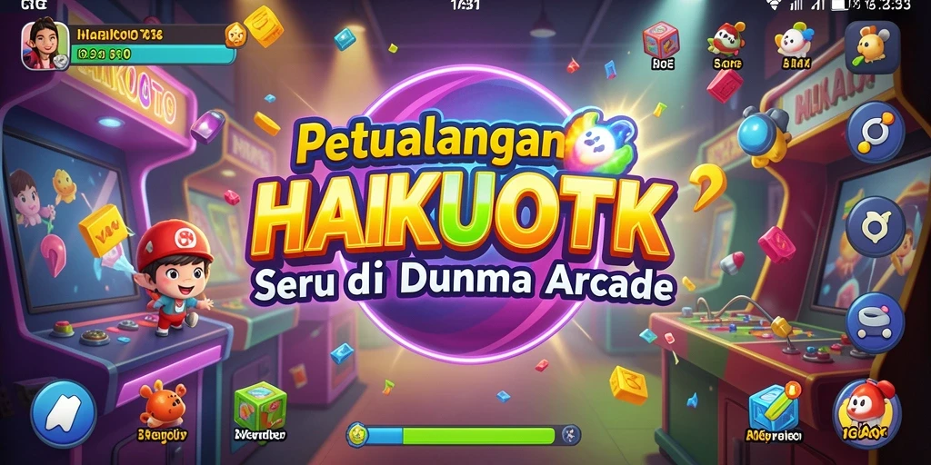 Tampilan gameplay HAIKUOTK yang menegangkan dan seru.