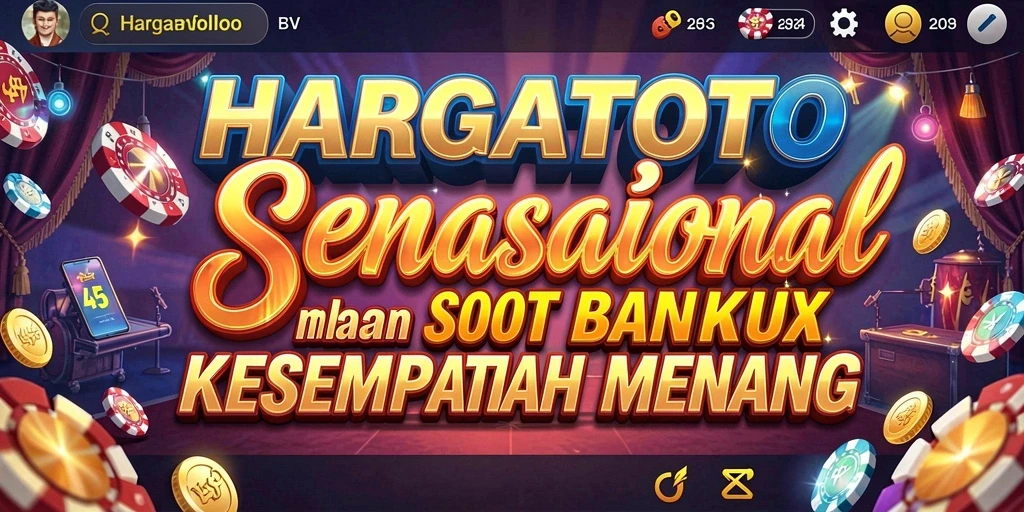 Gameplay menarik dengan beragam tema Slot di HARGATOTO.