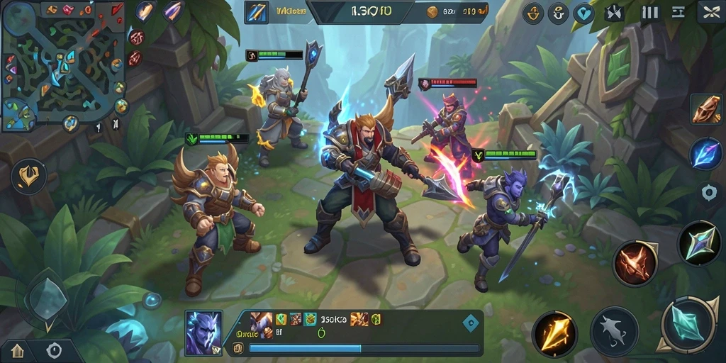Tampilan gameplay K3K3 yang mendebarkan dengan karakter unik.