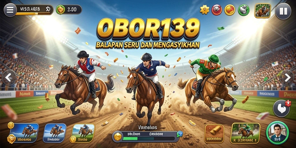 Tampilan gameplay seru dan mendebarkan dari OBOR138.