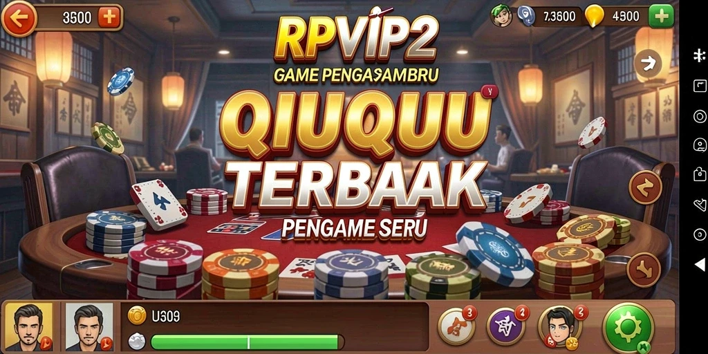 Tampilan gameplay QiuQiu yang seru dan interaktif.