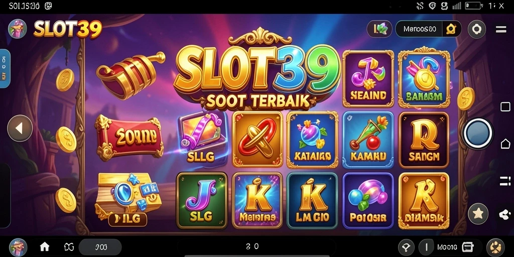 Tampilan gameplay SLOT39 yang seru dan menghibur.