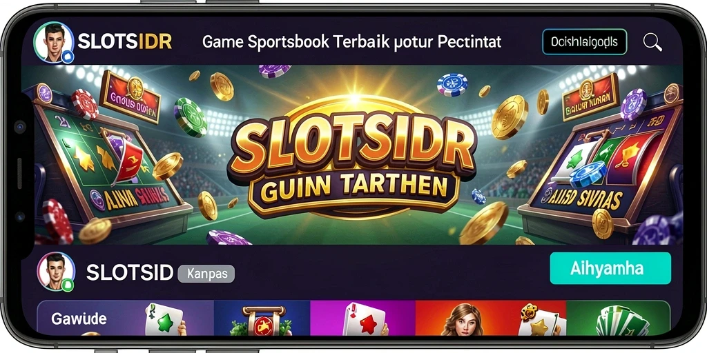 Tampilan antarmuka SLOTSIDR yang menarik saat melakukan taruhan olahraga.