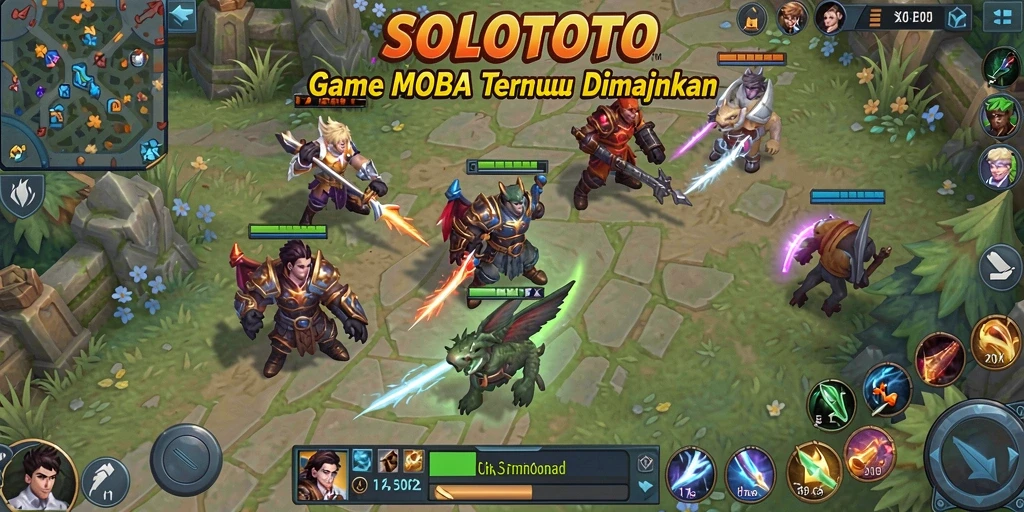 Gameplay intens dan kompetitif di arena SOLOTOTO.